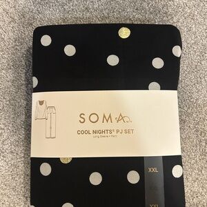 Soma Black Pajama Set